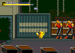 Streets of Rage 3 - Pokemon Edition